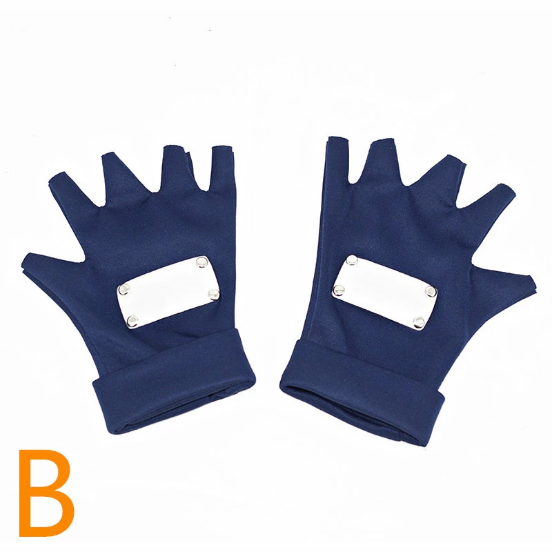 Etaya Kakashi Gloves Naruto Cosplay Gloves - Image 8