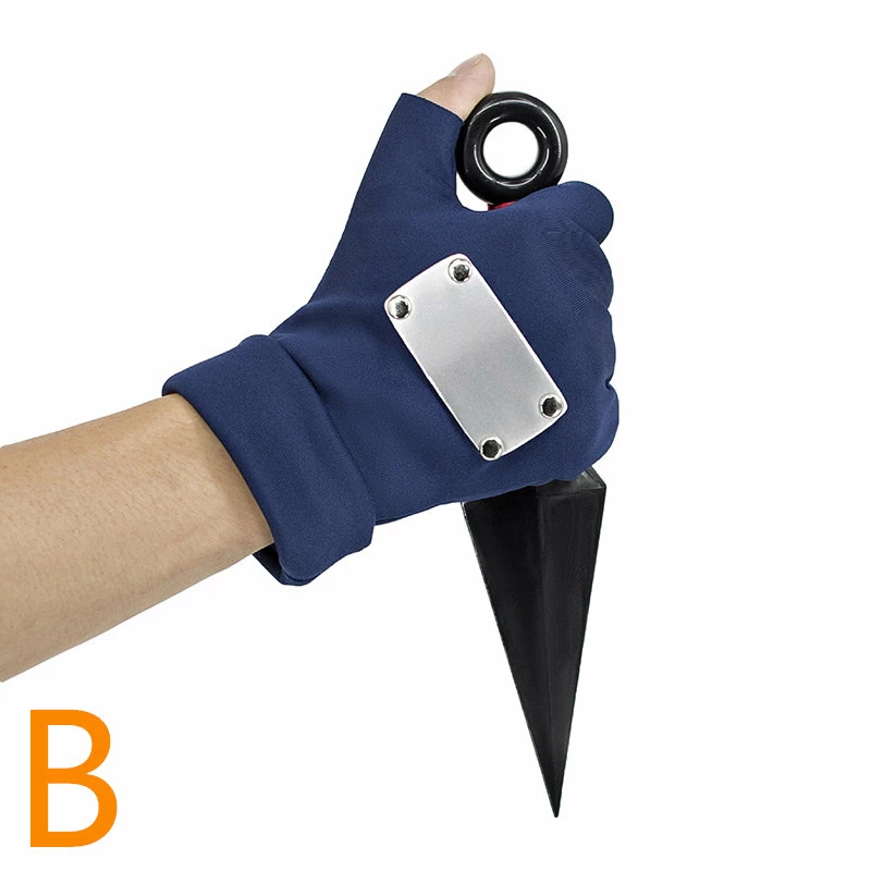Etaya Kakashi Gloves Naruto Cosplay Gloves - Image 9