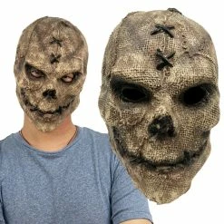 Etaya New Halloween Horror Headgear Dance Party Skull Mask