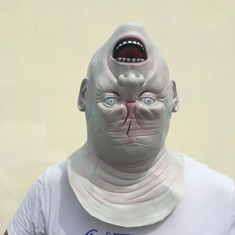 Etaya Halloween Horror Helmet Upside Down Alien Mask - Image 3