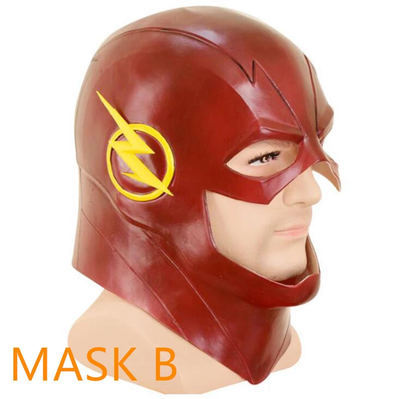 Etaya Halloween Prom Party Helmet DC Superhero The Flash Mask - Image 4