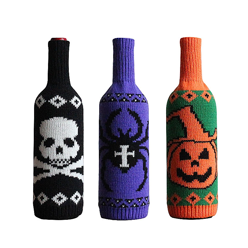 Etaya Halloween Knitted Wine Bottle Bag Decoration - Image 7