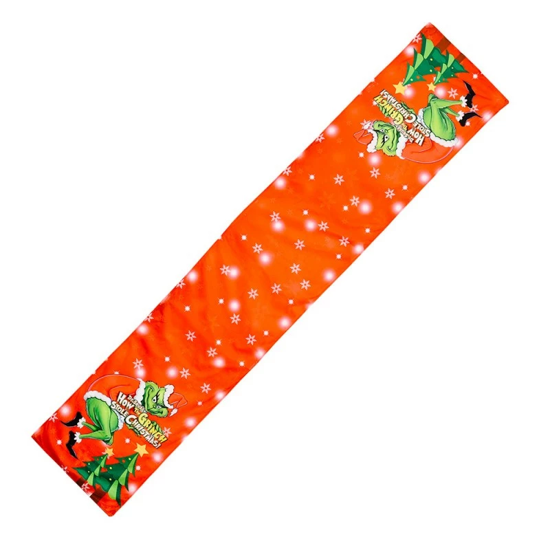 Etaya Grinch Tree Skirt Placemat Chair Cover Christmas Stocking Wine Bag Set For Christmas - Image 10