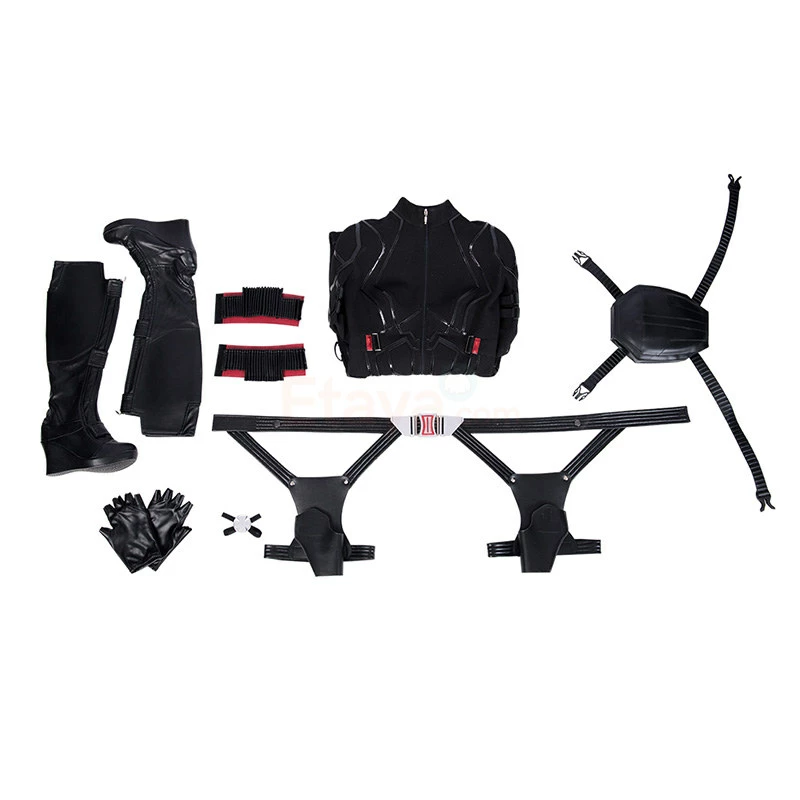 Etaya Natasha Romanoff Costume Avengers-Endgame Black Widow Cosplay Costumes - Image 5