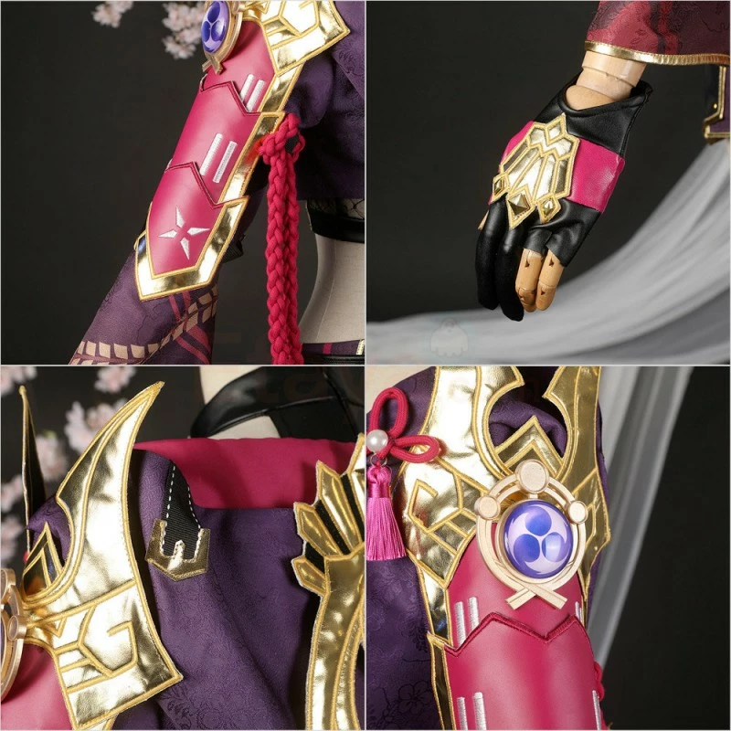 Etaya Kuki Shinobu Cosplay Costume Genshin Impact Cosplay Suits - Image 9