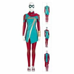 Etaya Kamala Khan Costume Ms. Marvel Cosplay Suit