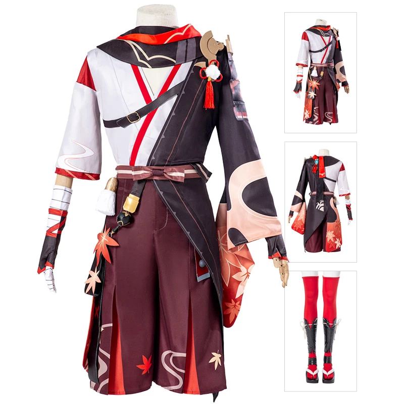 Etaya Genshin Impact Kazuha Game Cosplay Costumes