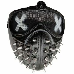 Etaya Halloween Prom Party Cosplay Helmet Watch Dog Half Face Mask