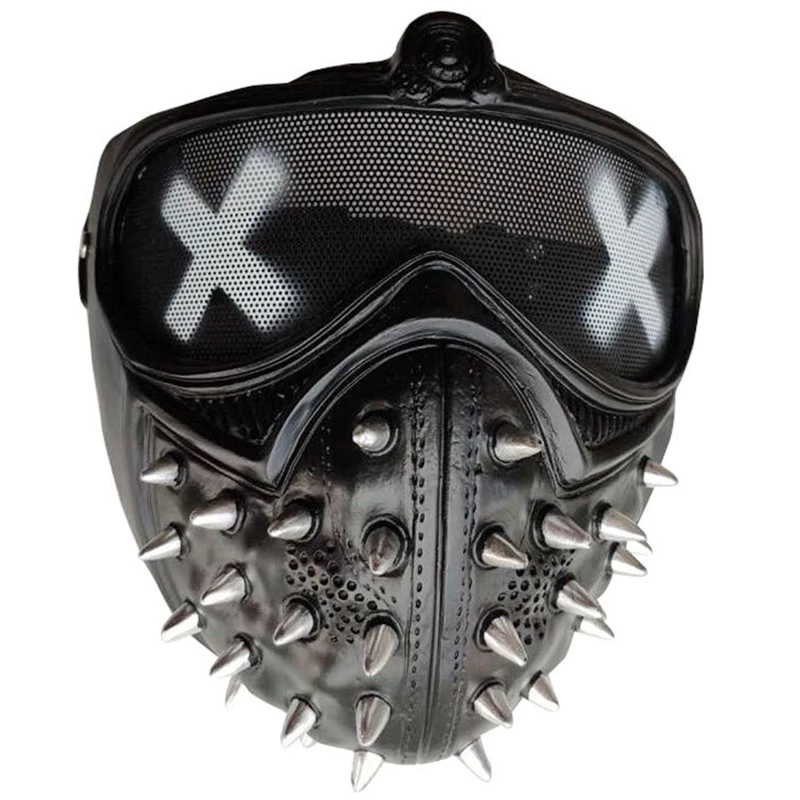 Etaya Halloween Prom Party Cosplay Helmet Watch Dog Half Face Mask