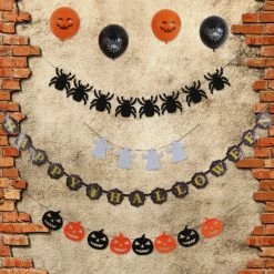 Etaya Halloween Garland Set With Latex Balloons