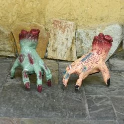 Etaya Walking Hand Decoration Props Halloween Horror Acene Layout Props