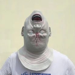 Etaya Halloween Horror Helmet Upside Down Alien Mask