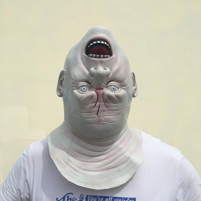Etaya Halloween Horror Helmet Upside Down Alien Mask