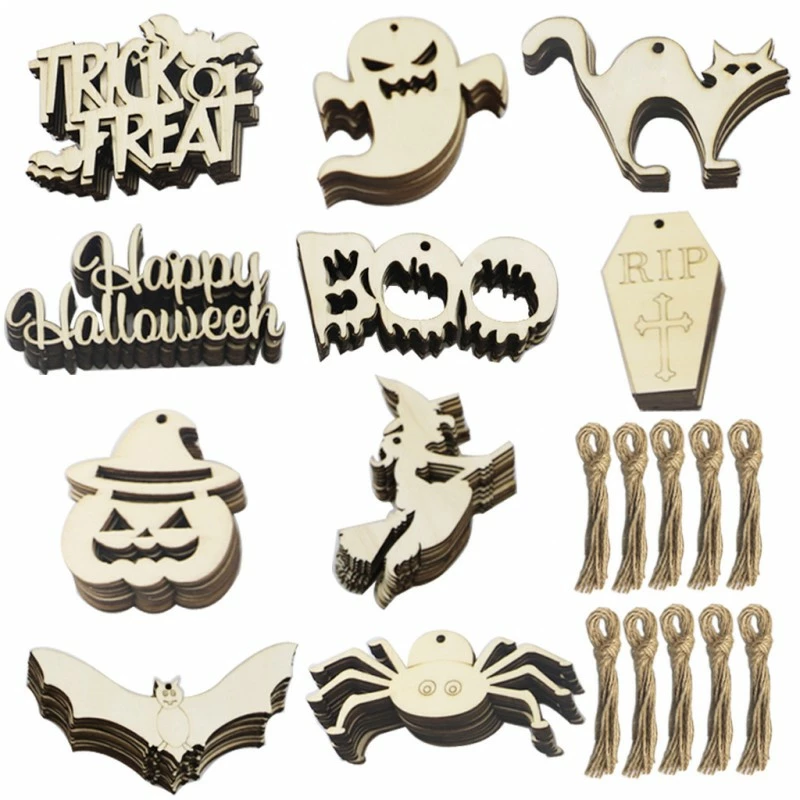 Etaya Creative Wooden Crafts Party Decorations For Halloween