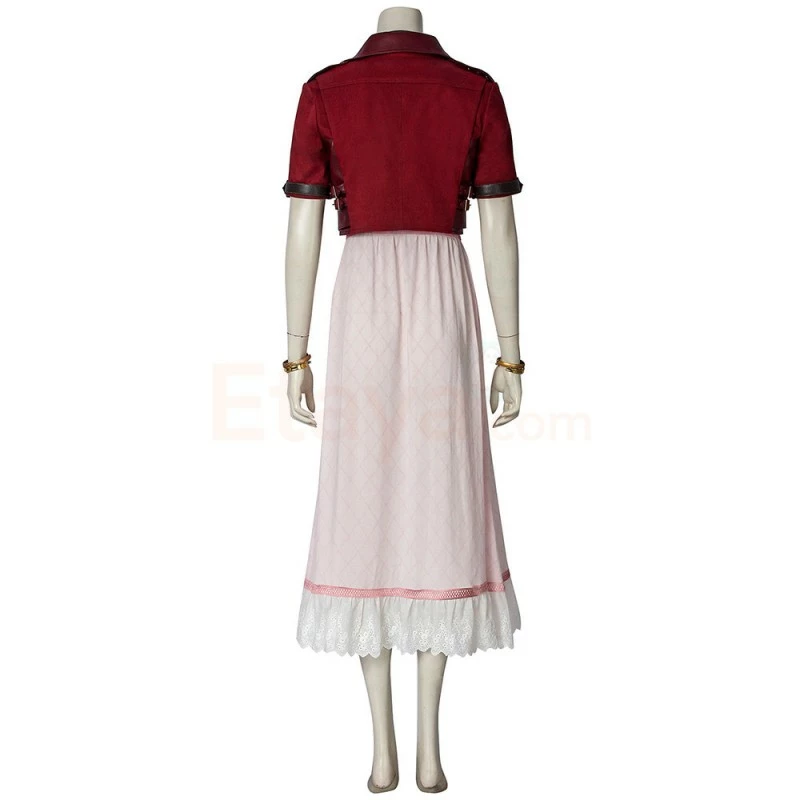 Etaya Aerith Gainsborough Cosplay Costume Final Fantasy VII FF7 Cosplay Suits - Image 5