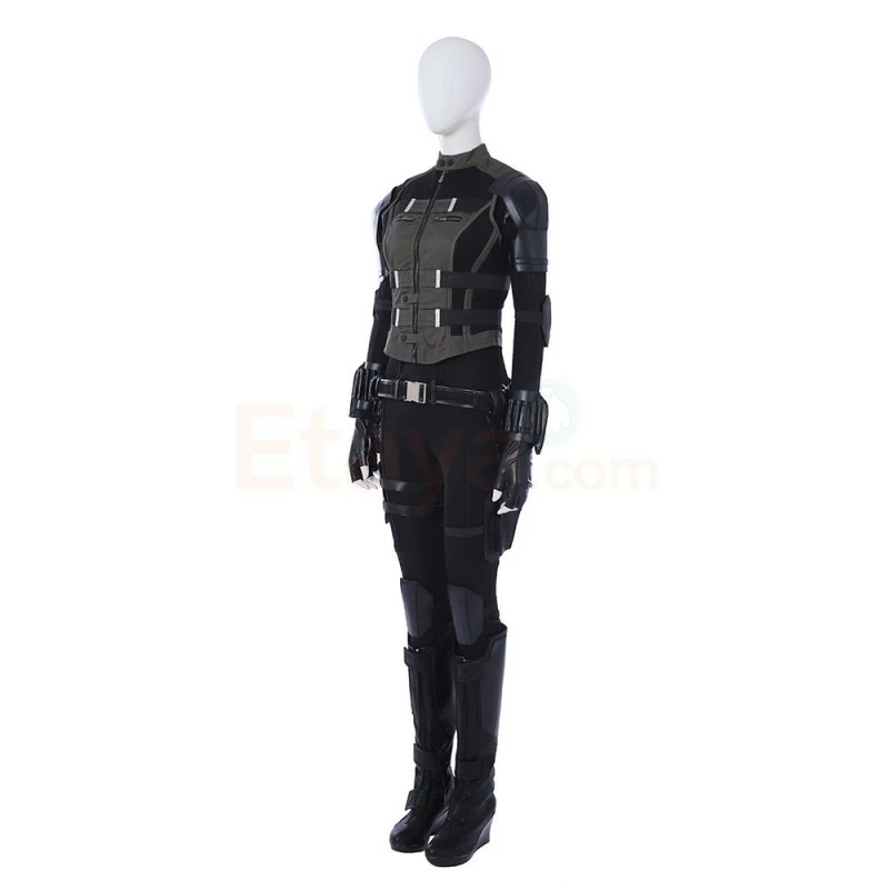 Etaya Black Widow Costume The Avengers Natasha Romanoff Cosplay Suit - Image 3