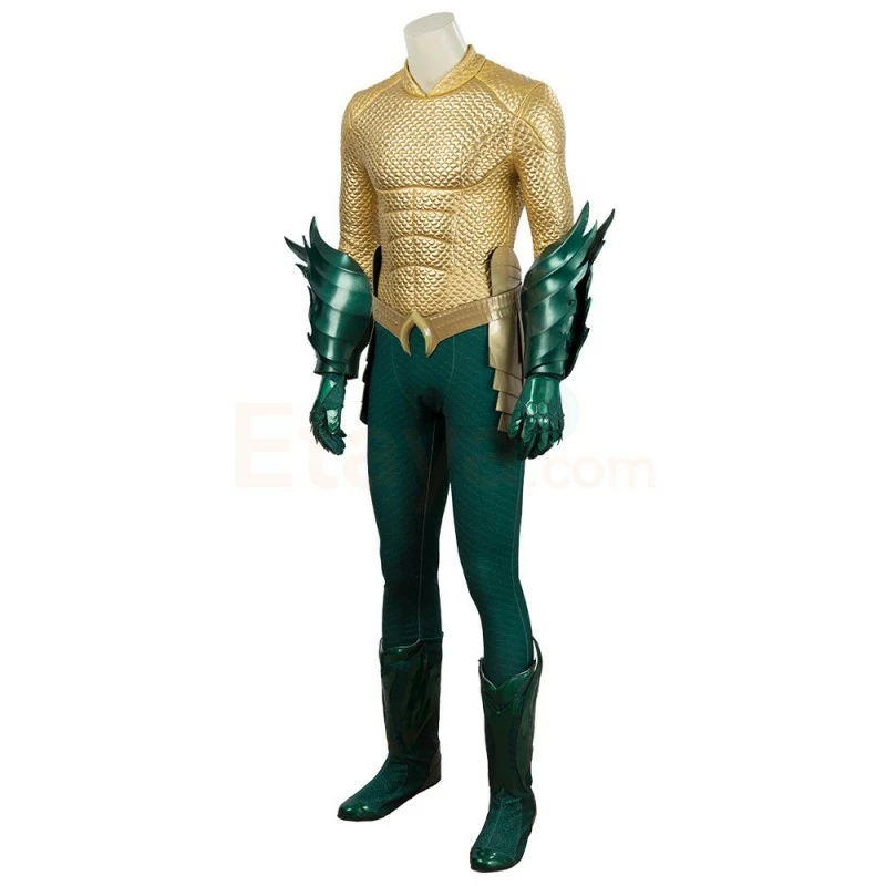 Etaya Aquaman Arthur Curry Cosplay Costume Full Set - Image 3