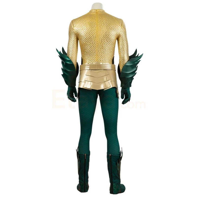 Etaya Aquaman Arthur Curry Cosplay Costume Full Set - Image 5