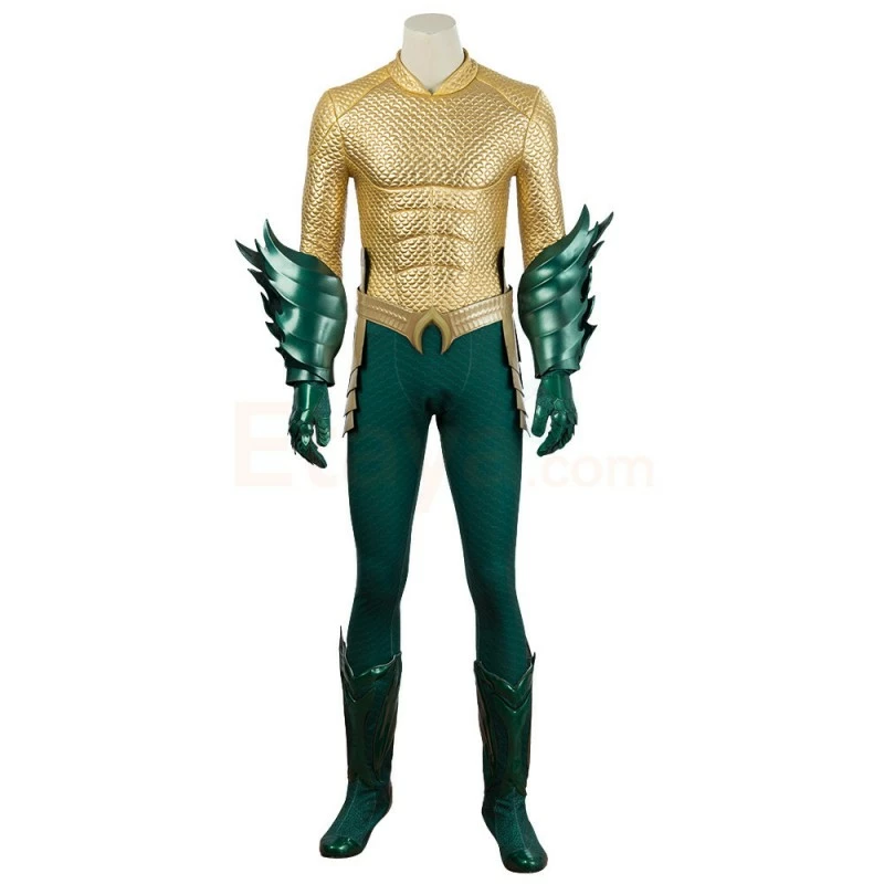 Etaya Aquaman Arthur Curry Cosplay Costume Full Set - Image 7