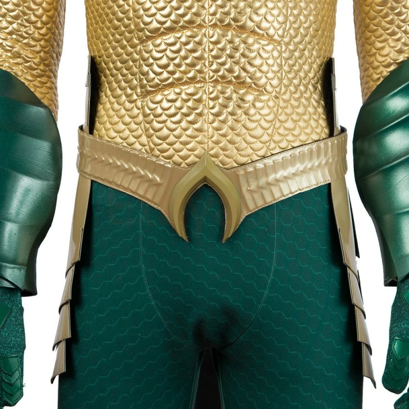 Etaya Aquaman Arthur Curry Cosplay Costume Full Set - Image 9