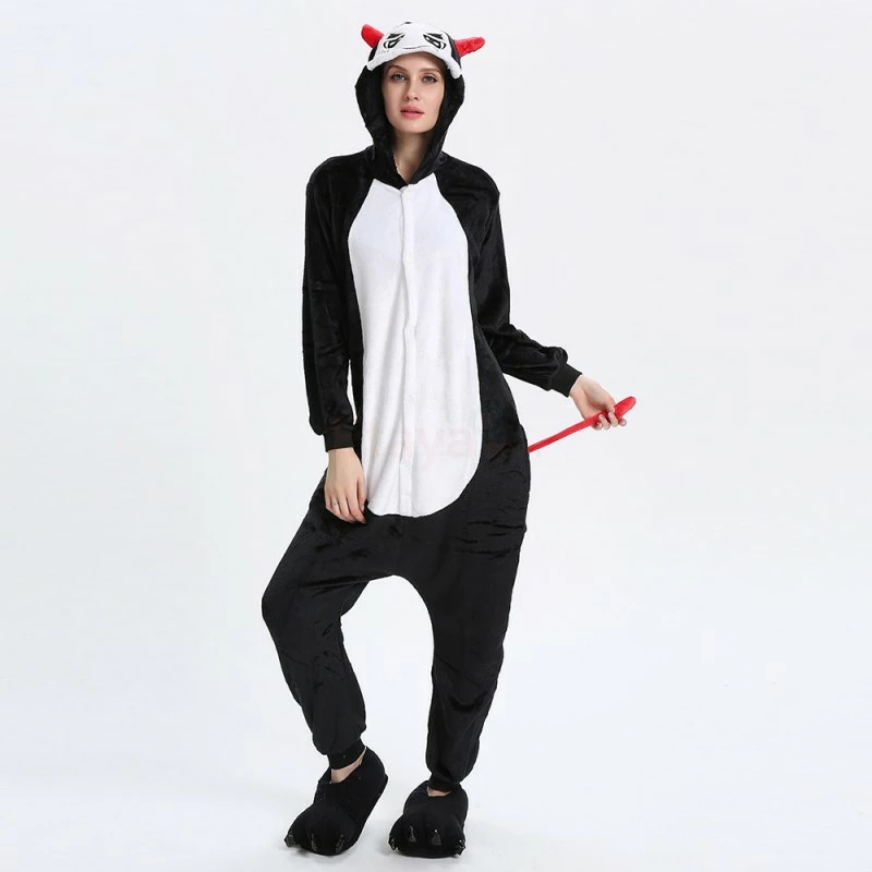Etaya Devil Kigurumi Animal Onesie Pajama Costumes For Adult - Image 8