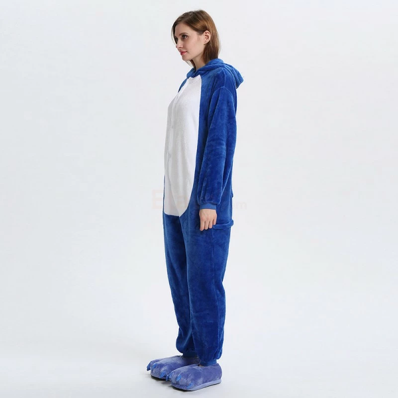 Etaya Shark Kigurumi Animal Onesie Pajama Costumes For Adult - Image 3