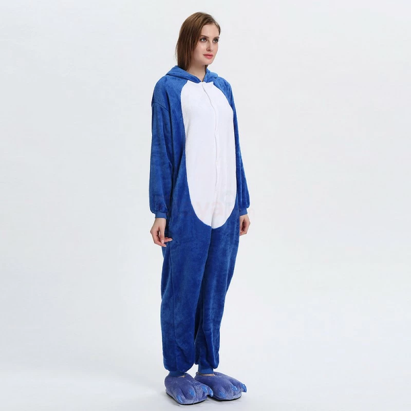 Etaya Shark Kigurumi Animal Onesie Pajama Costumes For Adult - Image 4