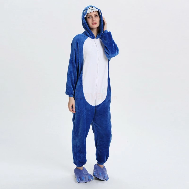 Etaya Shark Kigurumi Animal Onesie Pajama Costumes For Adult - Image 12
