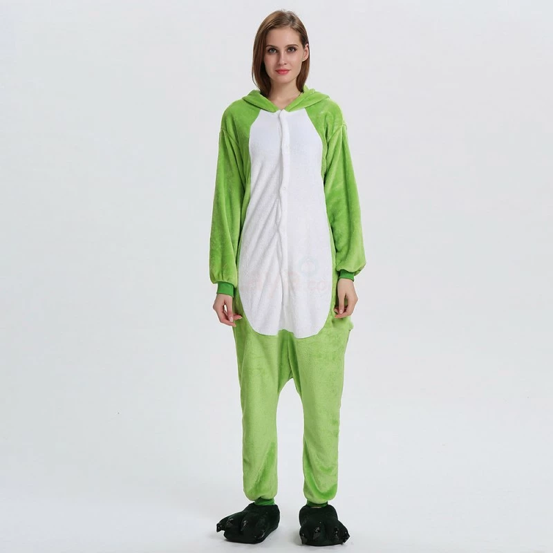 Etaya Frog Kigurumi Animal Onesie Pajama Costumes For Adult - Image 2