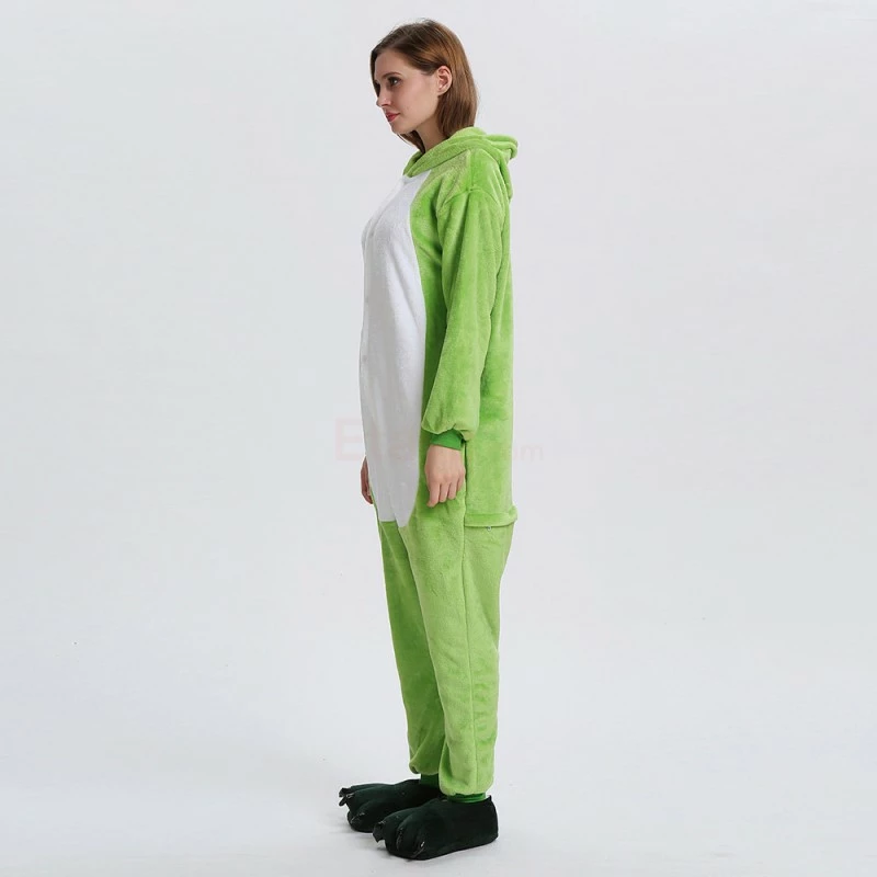 Etaya Frog Kigurumi Animal Onesie Pajama Costumes For Adult - Image 3