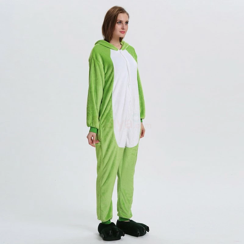 Etaya Frog Kigurumi Animal Onesie Pajama Costumes For Adult - Image 4