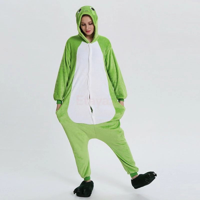 Etaya Frog Kigurumi Animal Onesie Pajama Costumes For Adult - Image 8