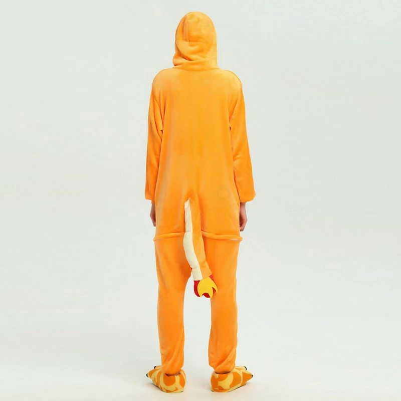 Etaya Fire Dragon Kigurumi Animal Onesie Pajama Costumes For Adult - Image 5