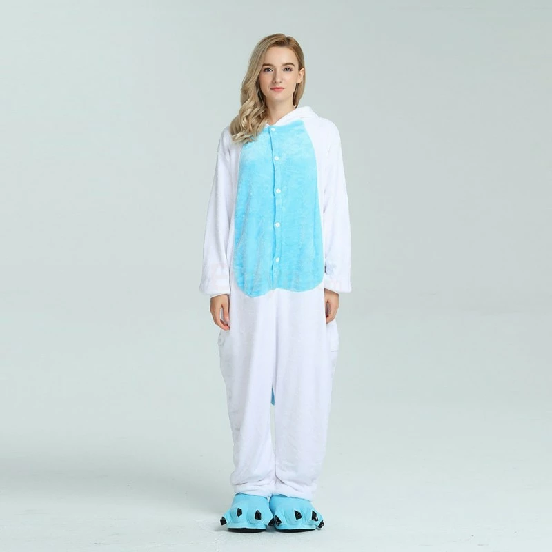 Etaya Blue Unicorn Kigurumi Onesies Pajamas Animal Onesies For Adult - Image 2