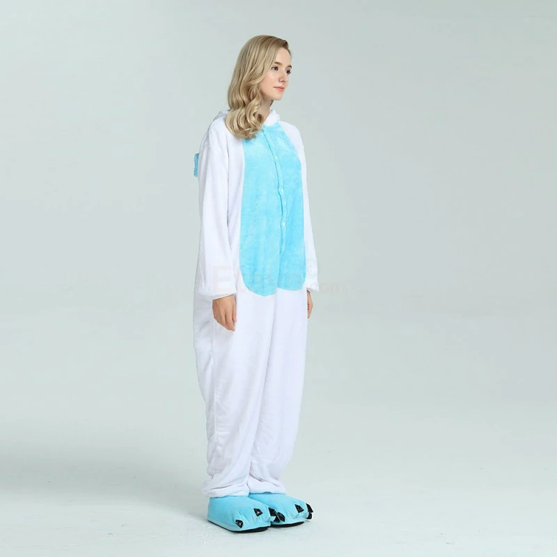 Etaya Blue Unicorn Kigurumi Onesies Pajamas Animal Onesies For Adult - Image 3