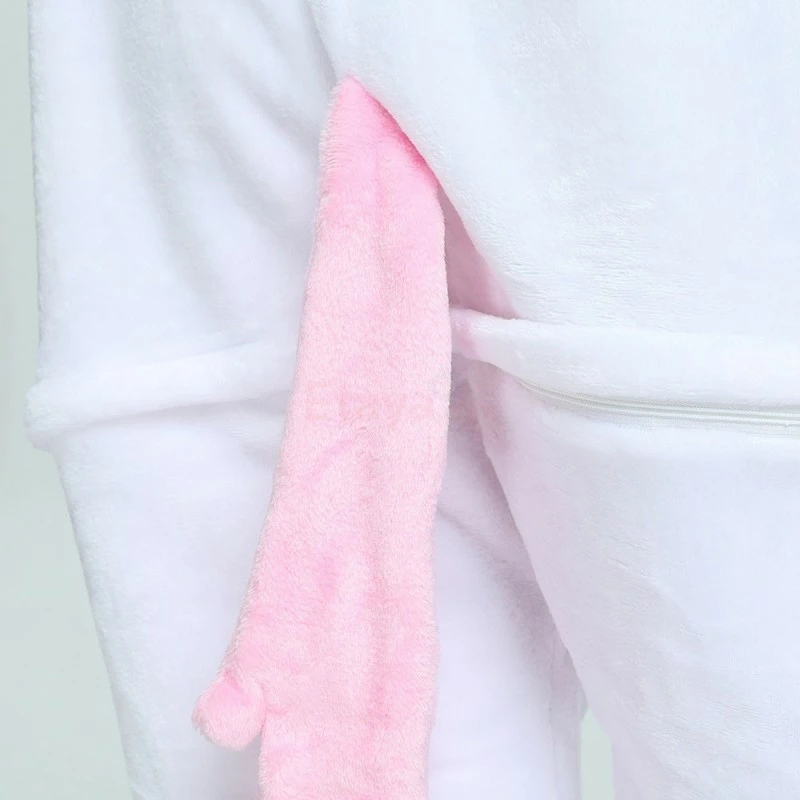 Etaya Pink Unicorn Kigurumi Animal Onesie Pajama Costumes For Adult - Image 16