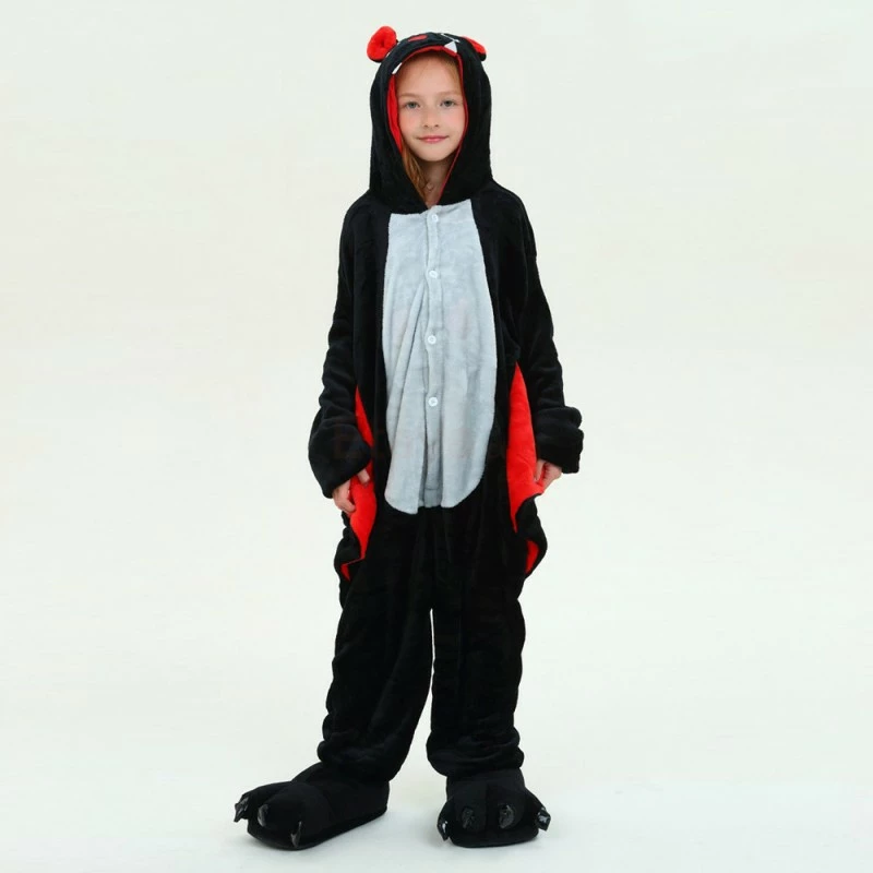 Etaya Kids Bat Kigurumi Onesies Pajamas Animal Costumes - Image 9