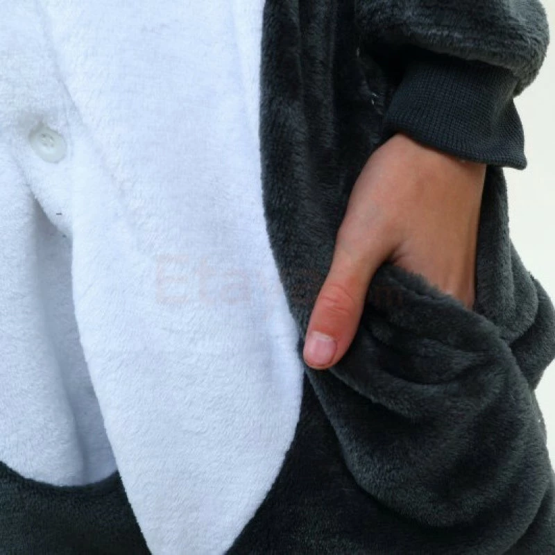 Etaya Kids Timber Wolf Onesie Pajamas Animal Kigurumi Costumes Kids Onesie - Image 12