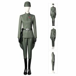 Etaya 2022 Obi-Wan Kenobi Cosplay Costume Female Green Suit
