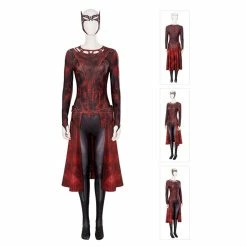 Etaya Scarlet Witch Jumpsuits Doctor Strange In The Multiverse Of Madness Wanda Cosplay Suits