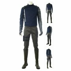 Etaya Winter Soldier Costume Marvel Avengers 3 Infinity War Cosplay Suits