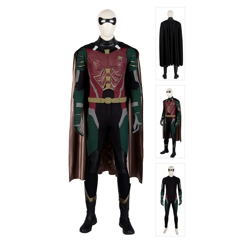 Etaya Titans Robin Costume Batman Boy Wonder Cosplay Suits