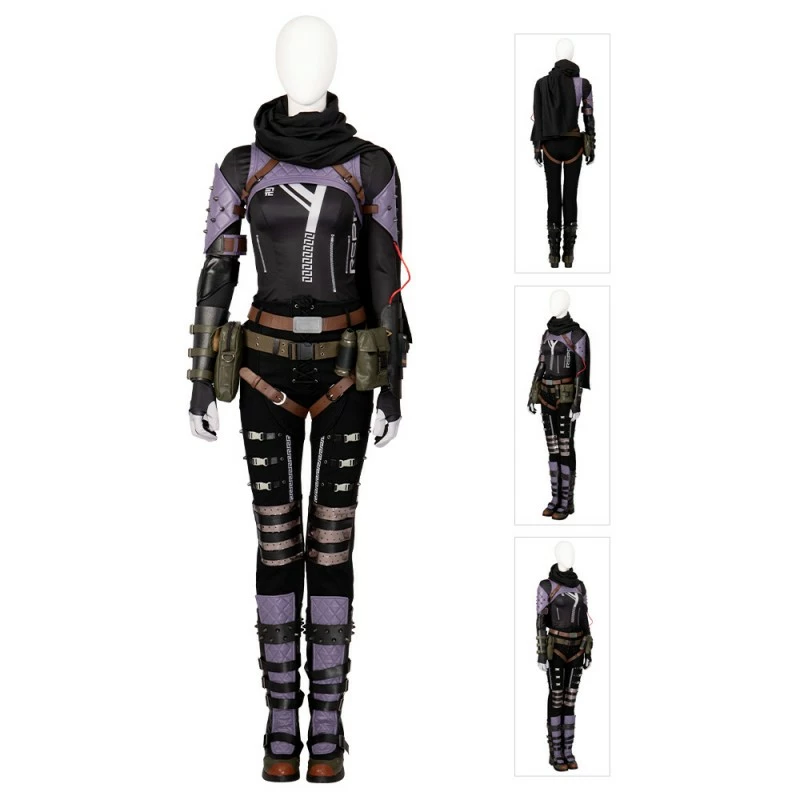 Etaya Apex Legends Season 13 Wraith Cosplay Halloween Suit