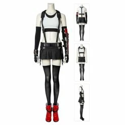 Etaya Tifa Lockhart Cosplay Costume Final FantasyVII FF7 Suits