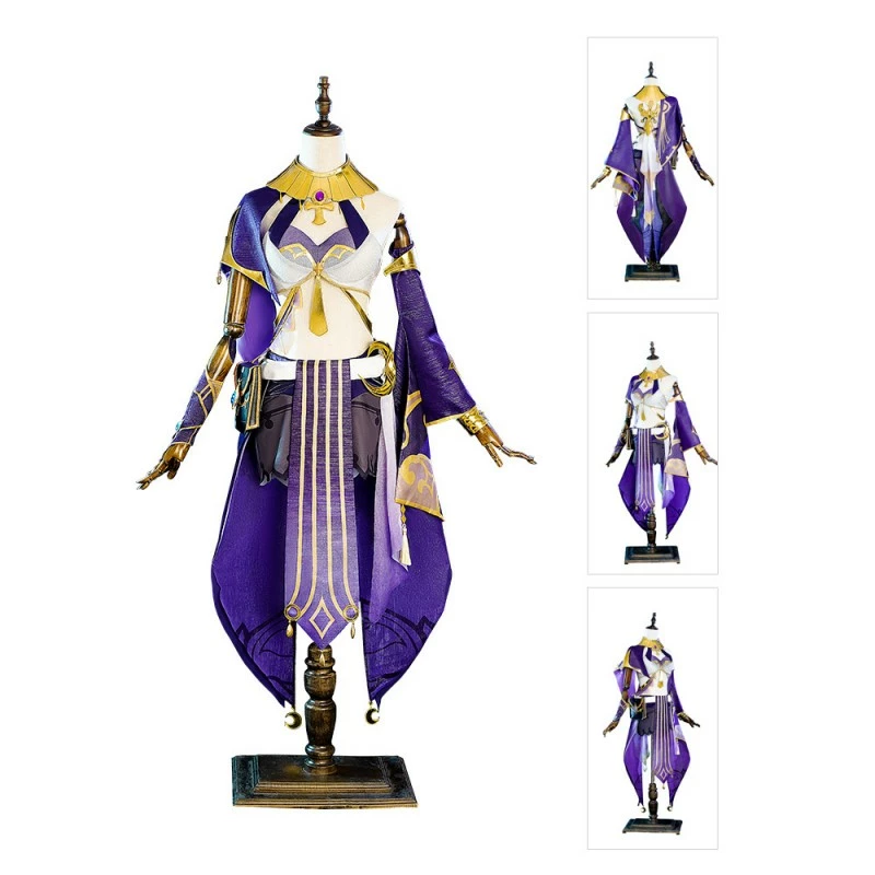 Etaya Genshin Impact Candace Cosplay Costume Suits