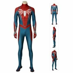 Etaya PS4 Marvel Spider-Man Onesies Spiderman Cosplay Costume