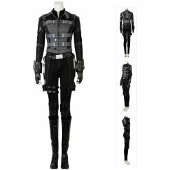 Etaya Black Widow Halloween Suit Avengers Infinity War Natasha Romanoff Cosplay Costume