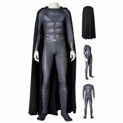 Etaya Superman Black Costume Man Of Steel 2 Cosplay Suits