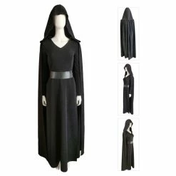 Etaya Star Wars The Rise Of Skywalker Cosplay Costumes Rey Black Suit