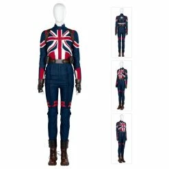 Etaya Doctor Strange In The Multiverse Of Madness Costumes Captain Carter Peggy Carter Cosplay Suit